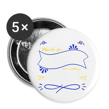 Chat Humour Littéraire Blagues Amour Jogue Amoureux Livre Amoureux - Lot de 5 petits badges (25 mm) - blanc - Devant