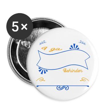 tree woodworker men a carpenters prayer tshirts - Buttons klein 25 mm (5er Pack) - Weiß - Vorne