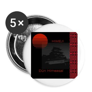 dUNhIMEJI - Buttons small 1''/25 mm (5-pack) - white - Front