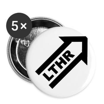 Leather Top - Buttons small 1''/25 mm (5-pack) - white - Front