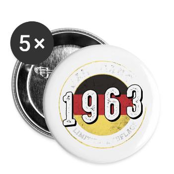 Das Beste aus 1963 limitierte Auflage 61st - Buttons small 1''/25 mm (5-pack) - white - Front