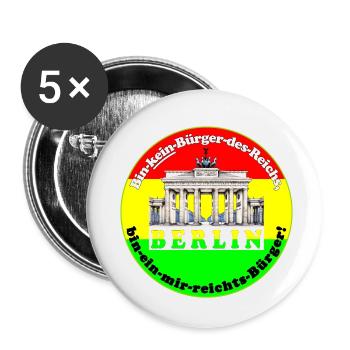 Many people distrust politics - Buttons small 1''/25 mm (5-pack) - white - Front