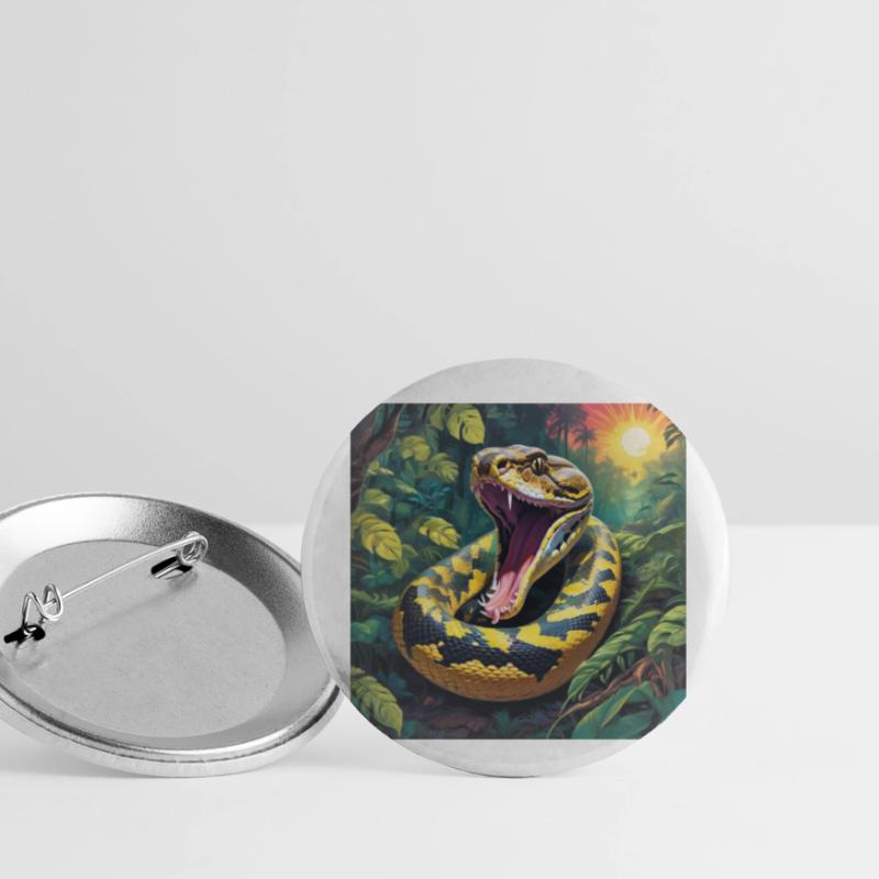 Python Snake Buttons small 1''/25 mm (5-pack)