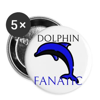 Marine Conservation - Lot de 5 petits badges (25 mm) - blanc - Devant