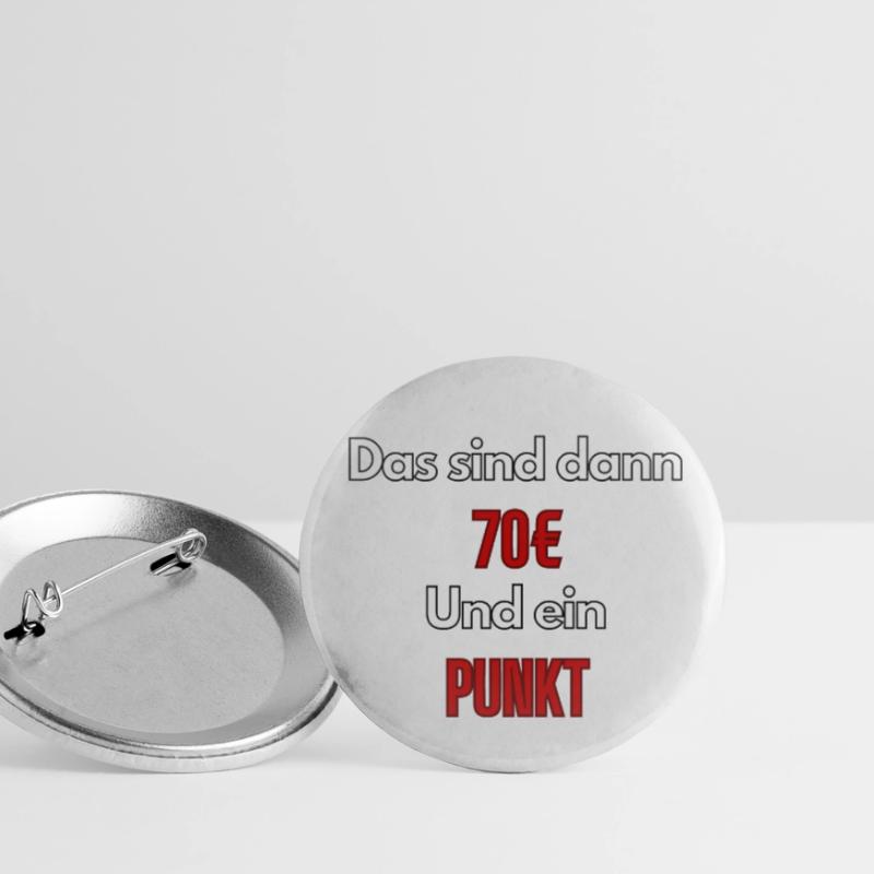 Meme C’est 70€ et un point - ApriNoeScor Lot de 5 petits badges (25 mm)