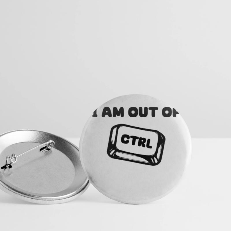 Software Developer Developer Statement Code Debug Buttons small 1''/25 mm (5-pack)