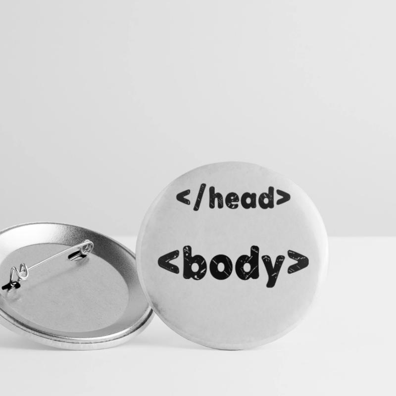 Code Developer Spruch Debug Programmierer Computer Buttons klein 25 mm (5er Pack)