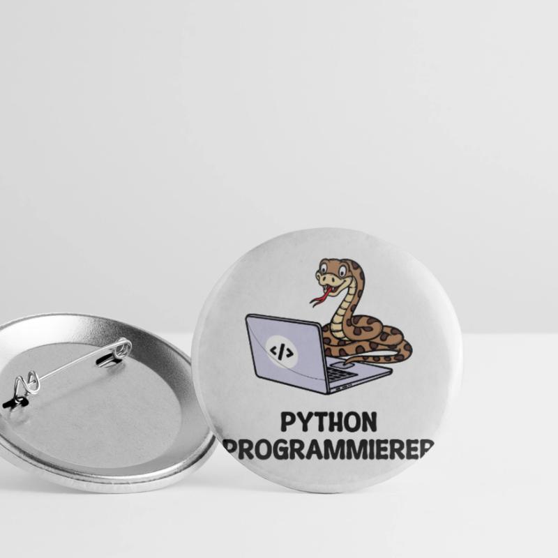 Programmierer Computer Code Developer Statement Buttons klein 25 mm (5er Pack)