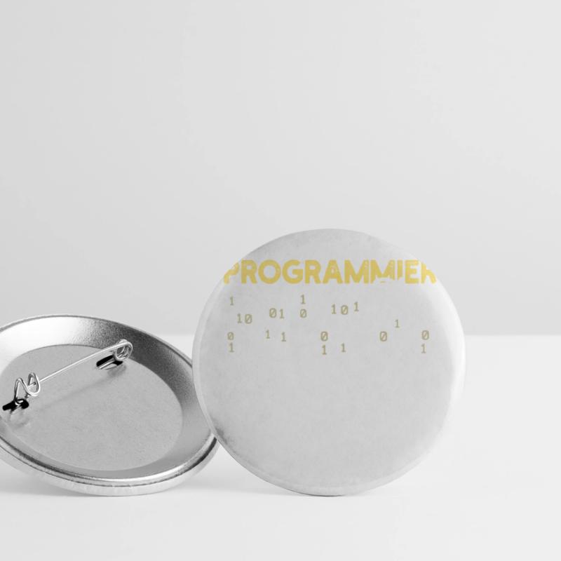 Developer Statement Coden Scripting Web Developer Buttons small 1''/25 mm (5-pack)