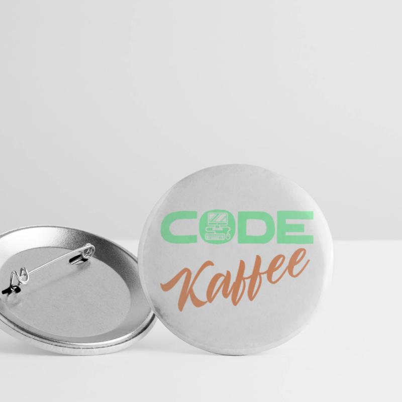 Code Developer Statement Programmierer Computer Buttons klein 25 mm (5er Pack)