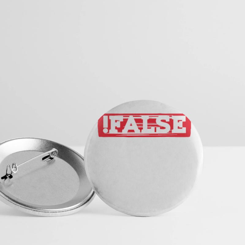 Debug Skripting Statement Developer Code Nerd Buttons klein 25 mm (5er Pack)