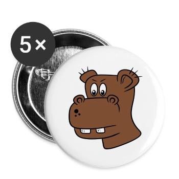 Otis - Buttons small 1''/25 mm (5-pack) - white - Front