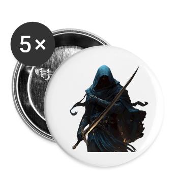 Épisode 1 : Le retour de l’amour - Lot de 5 petits badges (25 mm) - blanc - Devant