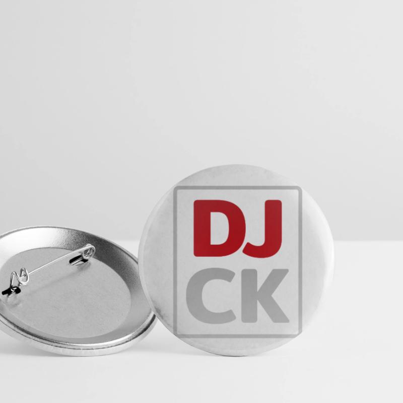 doublejack basic logo Buttons klein 25 mm (5er Pack)