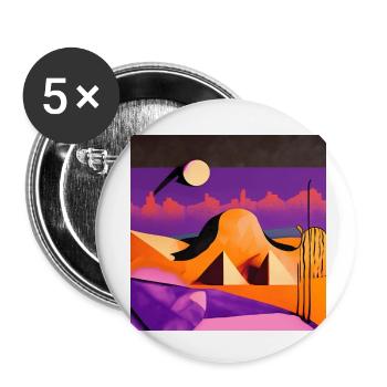 A secret place - Buttons small 1''/25 mm (5-pack) - white - Front