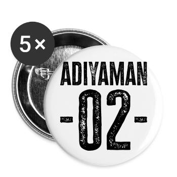 Adıyaman 02 – Proud of a diverse homeland - Buttons small 1''/25 mm (5-pack) - white - Front