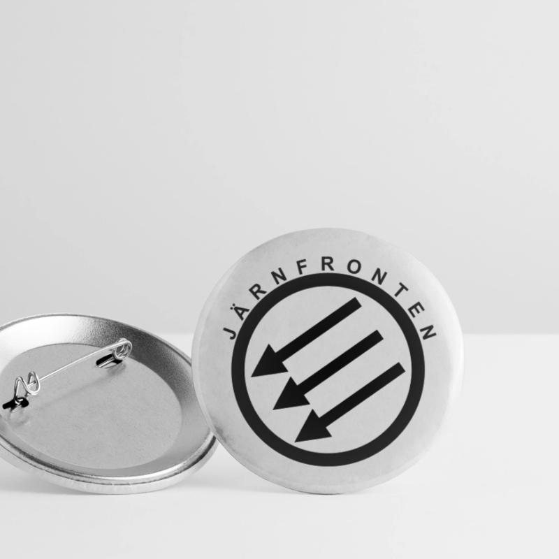 Järnfronten / Eiserne Front / Iron Front Buttons klein 25 mm (5er Pack)