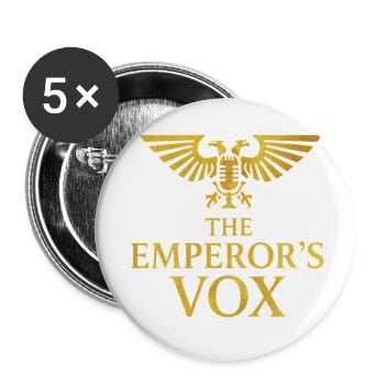 Die Vox des Kaisers - Buttons klein 25 mm (5er Pack) - Weiß - Vorne