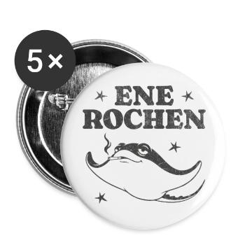 Smoker shirt Smoking Manta Ray Vintage - Buttons small 1''/25 mm (5-pack) - white - Front