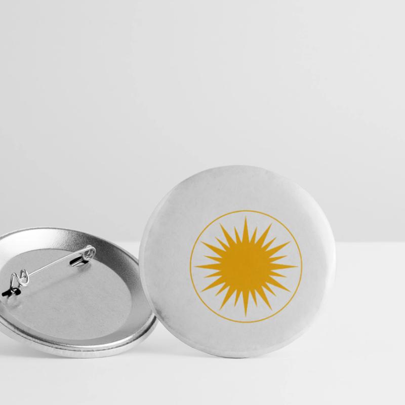 Kurdes Rojava Lot de 5 petits badges (25 mm)