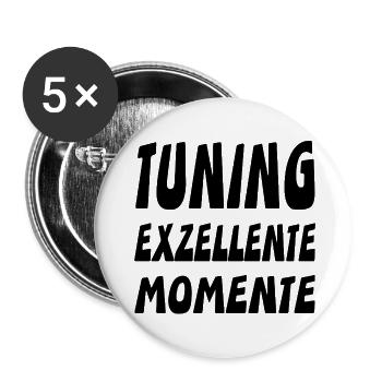 tuning - Buttons small 1''/25 mm (5-pack) - white - Front