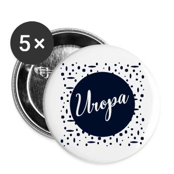 Baby announce great-grandpa - Buttons small 1''/25 mm (5-pack) - white - Front
