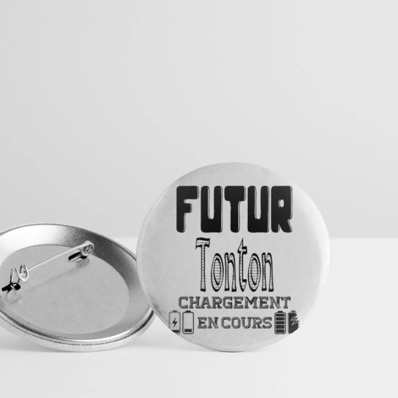 Future Uncle Loading In Progress Buttons small 1''/25 mm (5-pack)