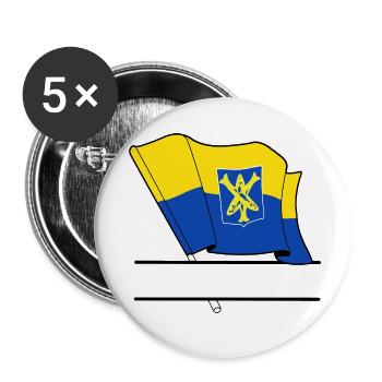 Zandvoort Custom Flag - Buttons small 1''/25 mm (5-pack) - white - Front