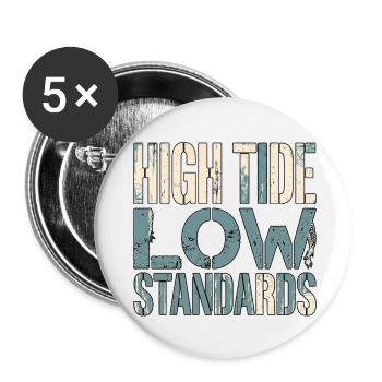 Seafarer Design - Buttons small 1''/25 mm (5-pack) - white - Front