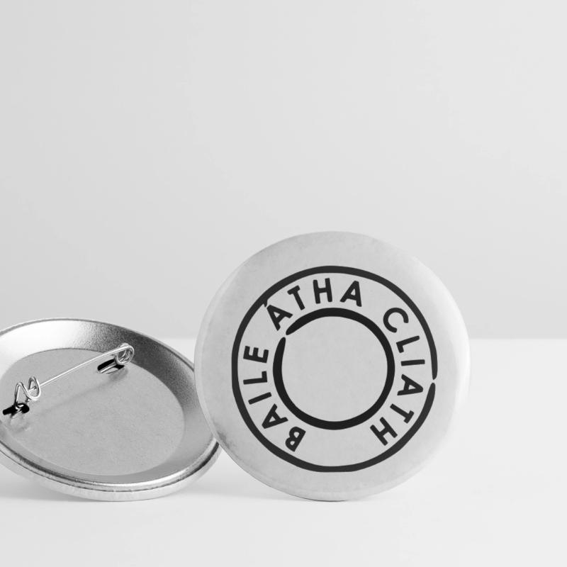 Baile Átha Cliath - Dublin Poststempel Buttons klein 25 mm (5er Pack)