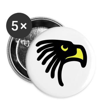 falke - Buttons klein 25 mm (5er Pack) - Weiß - Vorne