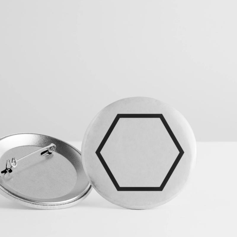 Polygon (customize) Buttons small 1''/25 mm (5-pack)