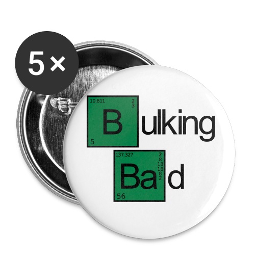 Bulking Bad - Buttons klein 25 mm (5er Pack)