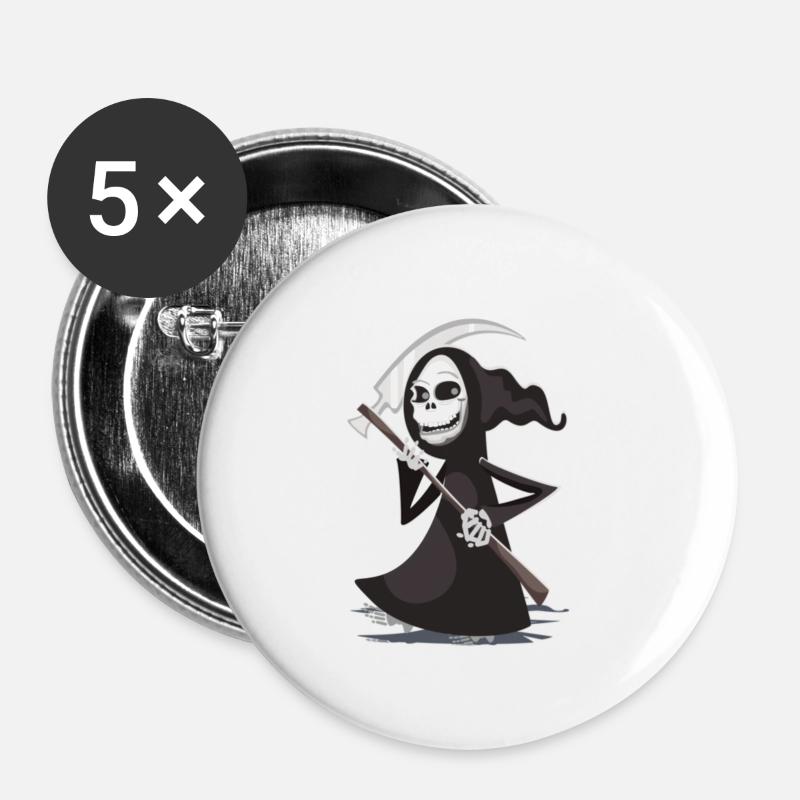 Sensemann - Buttons small 1''/25 mm (5-pack) - white