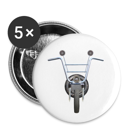 steampunkbike - Buttons klein 25 mm (5-pack)