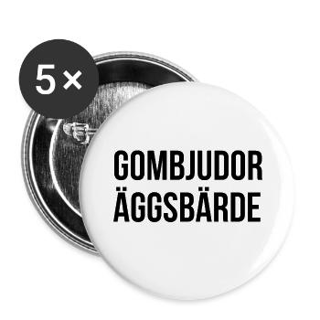Computerexperte auf Sächsisch - Buttons klein 25 mm (5er Pack) - Weiß - Vorne