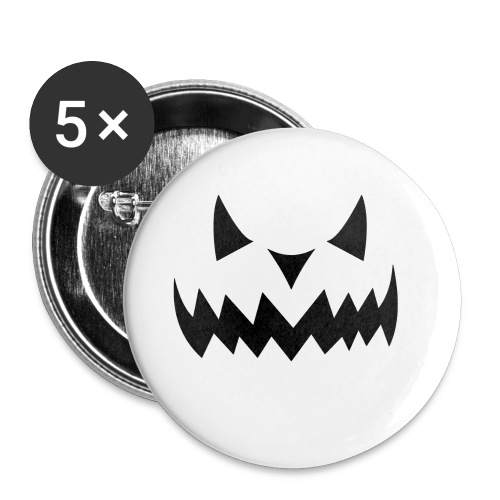 Halloween Face - Buttons klein 25 mm (5er Pack)