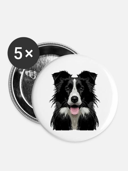 border1 1 - Buttons small 1''/25 mm (5-pack) - white