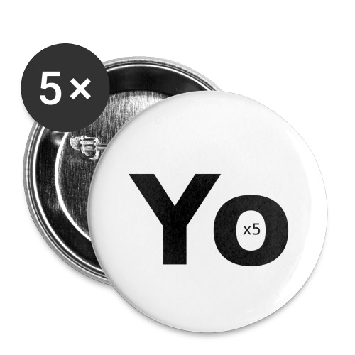 Yox5 - Buttons klein 25 mm (5-pack)