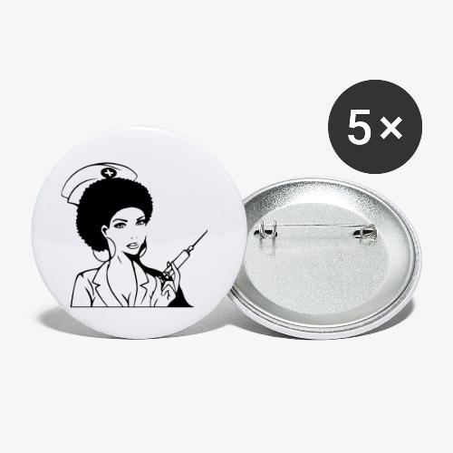 Nurse - Rintamerkit pienet 25 mm (5kpl pakkauksessa)