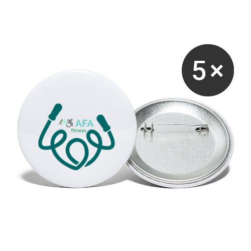 AFAfitness - Confezione da 5 spille piccole (25 mm)