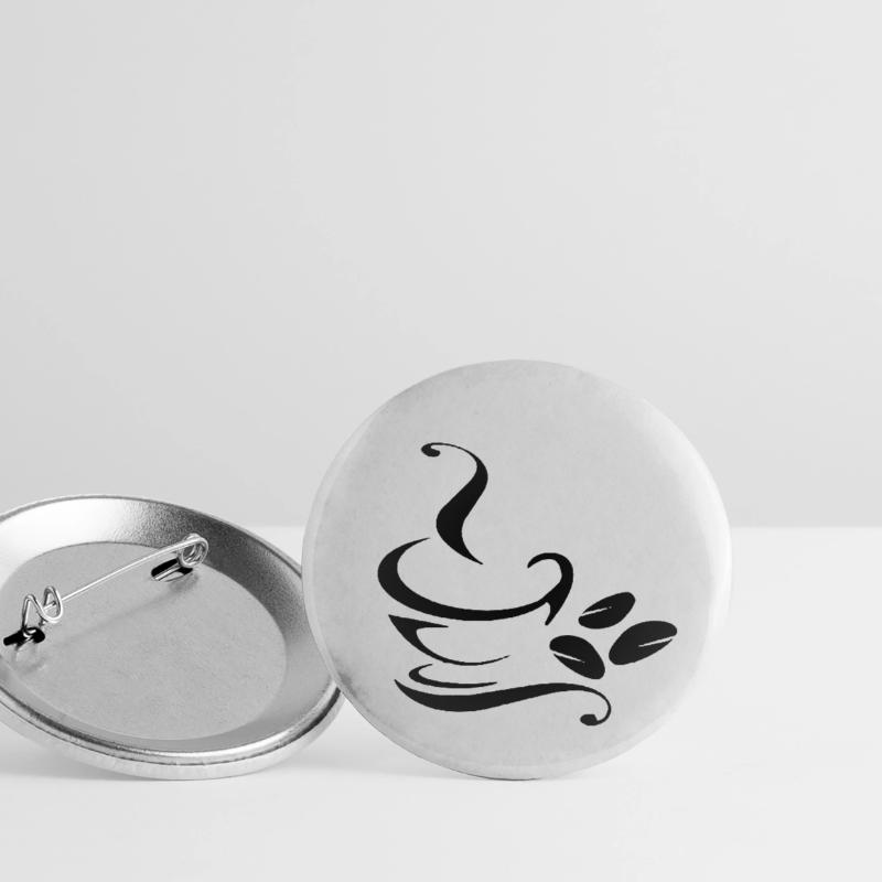 java mug Buttons small 1''/25 mm (5-pack)