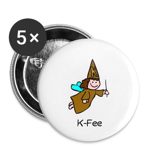 K-Fee - Buttons klein 25 mm (5er Pack)