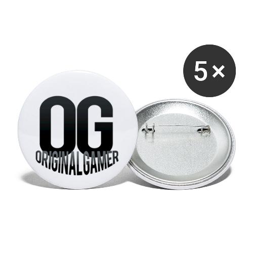 OG GAMER - Buttons small 1''/25 mm (5-pack)