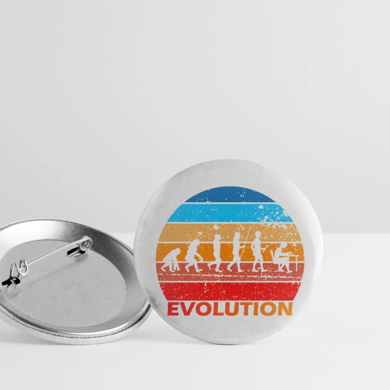 Evolution de l’informatique informatique Informatique Computer Science Computer Nerds Lot de 5 petits badges (25 mm)
