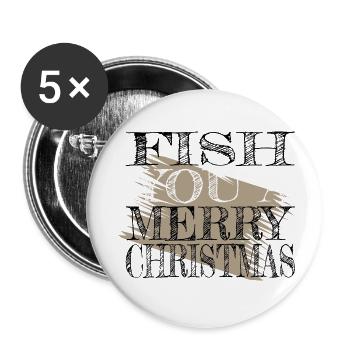 Rod musculation drôle axolotls animation animale - Lot de 5 petits badges (25 mm) - blanc - Devant