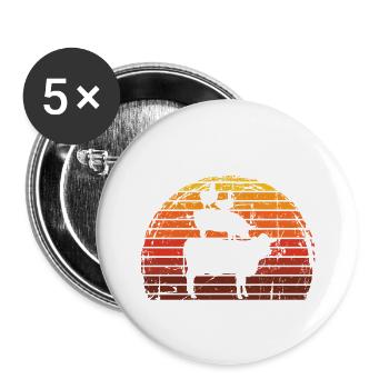 Be Kind To Every Kind Unique Grilling Shirt - Buttons klein 25 mm (5er Pack) - Weiß - Vorne
