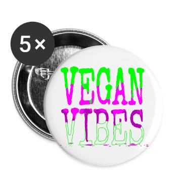 Dictons présents drôle citation blagues déclaration geek - Lot de 5 petits badges (25 mm) - blanc - Devant