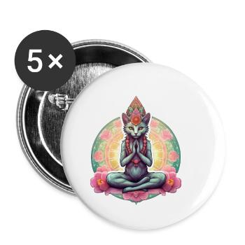 of Silence - Buttons small 1''/25 mm (5-pack) - white - Front