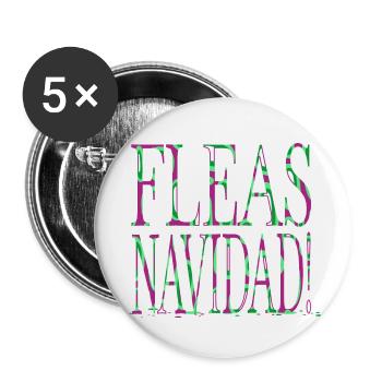 beards love bubaprints persian cat animals - Buttons small 1''/25 mm (5-pack) - white - Front